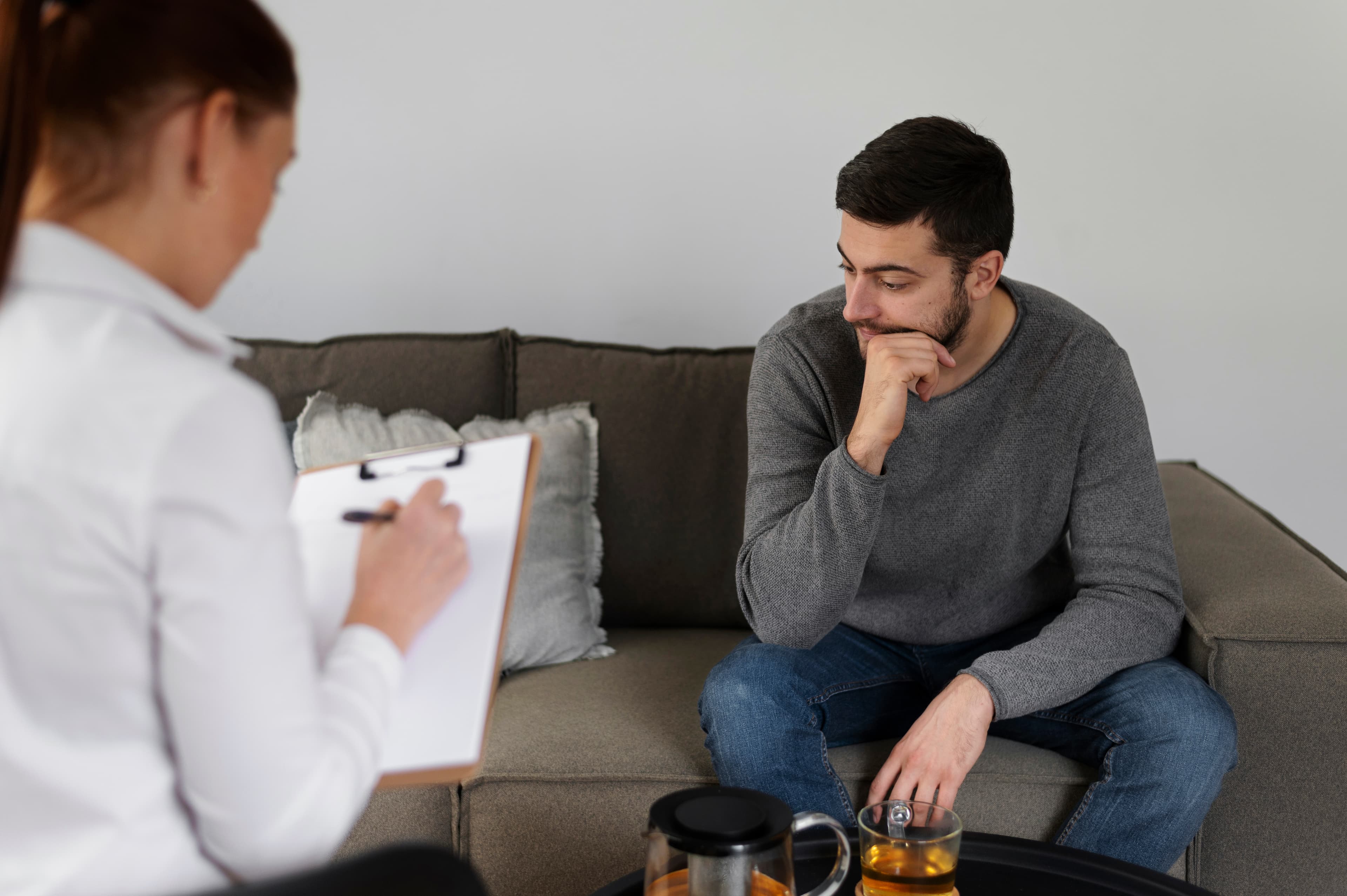 Individual therapy session